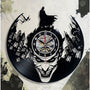 Batman & Joker Handmade Vinyl Record Wall Clock