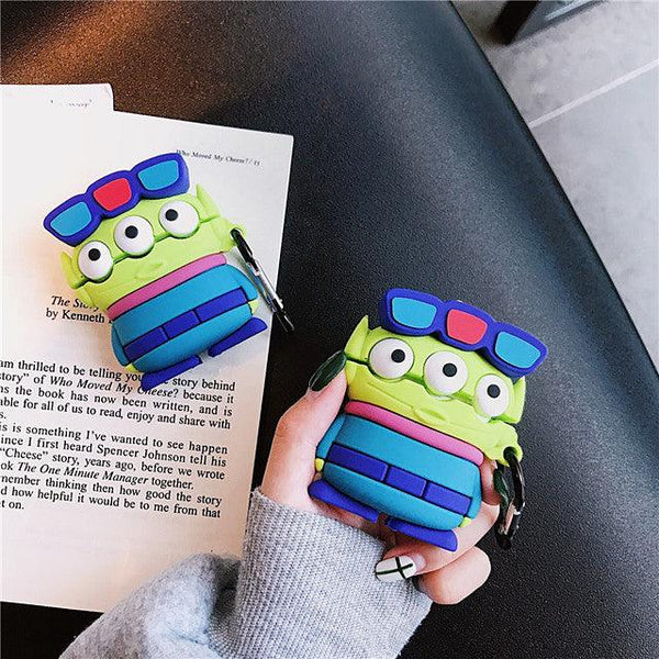 Little Green Men Earphone Case for Apple AirPods 1/2