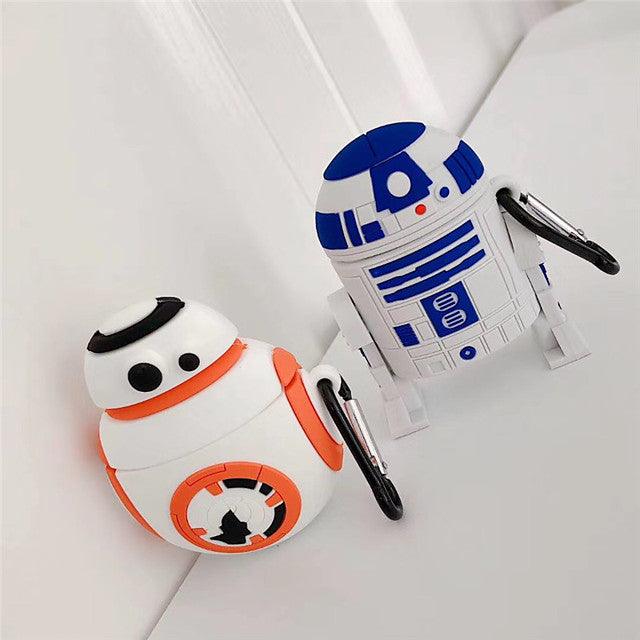 BB-8 and R2-D2 AirPods Case