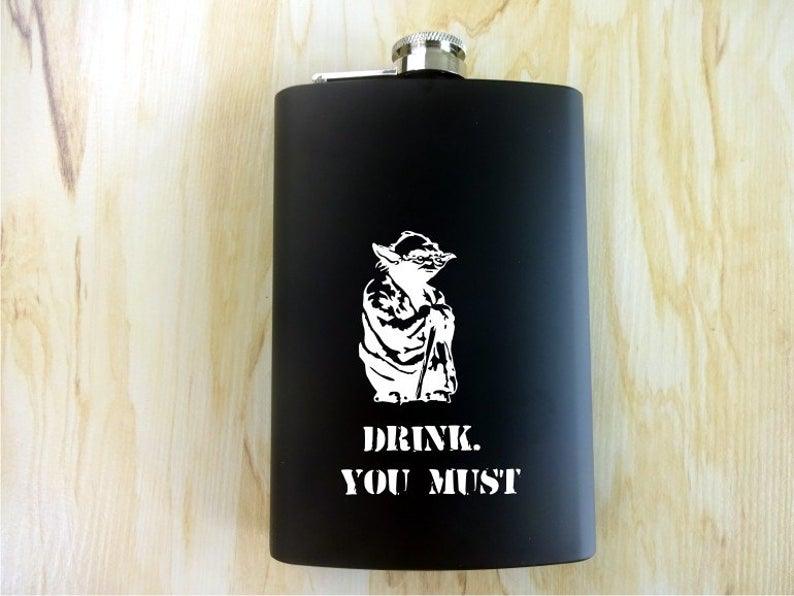 Star Wars Yoda Stainless Steel Flask