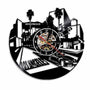 Los Angeles Hollywood Handmade Vinyl Record Wall Clock