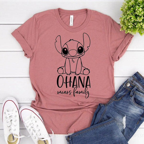 Ohana Means Family T-shirt