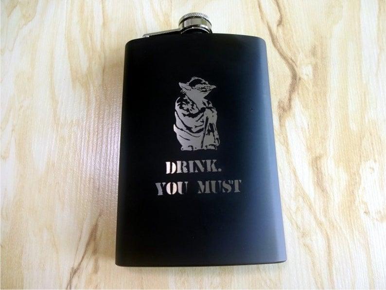 Star Wars Yoda Stainless Steel Flask