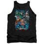 Jla-Justice Is Served Adult Tank Top- Black - Large - Hollywood Box