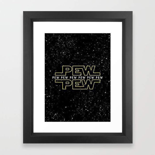 Pew Pew Star Wars Vector Frame