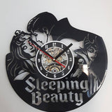 DISNEY - SLEEPING BEAUTY HANDMADE VINYL WALL CLOCK - Hollywood Box