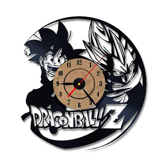 DRAGON BALL HANDMADE VINYL WALL CLOCK - Hollywood Box