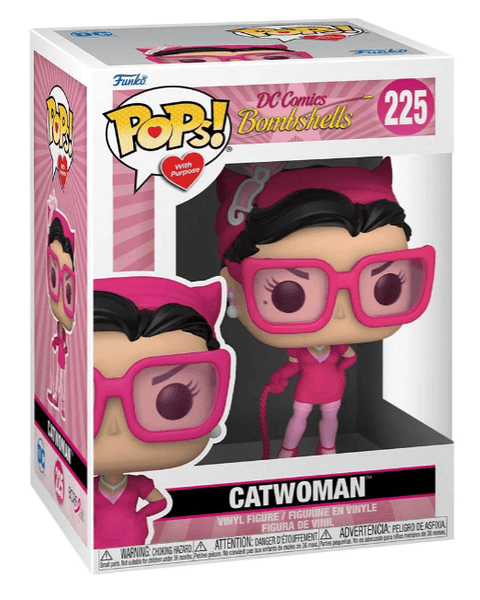 Funko Pop! Heroes: BC Awareness - Bombshell Catwoman - Hollywood Box