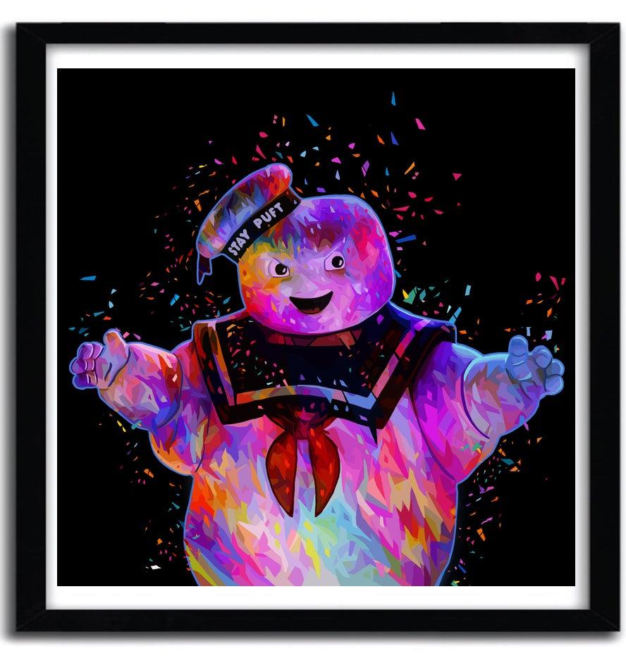 Ghostbusters stay-puff wall art by Alessandro Pautasso - Hollywood Box