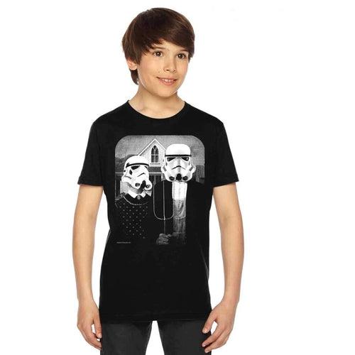 Star Wars American Gothic Kids Tee