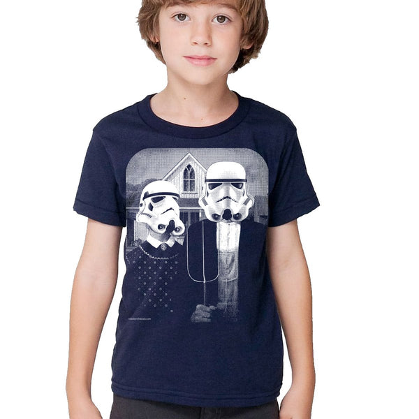 Star Wars American Gothic Kids Tee