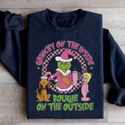 Grinchy On The Inside, Bougie On The Outside Sweatshirt