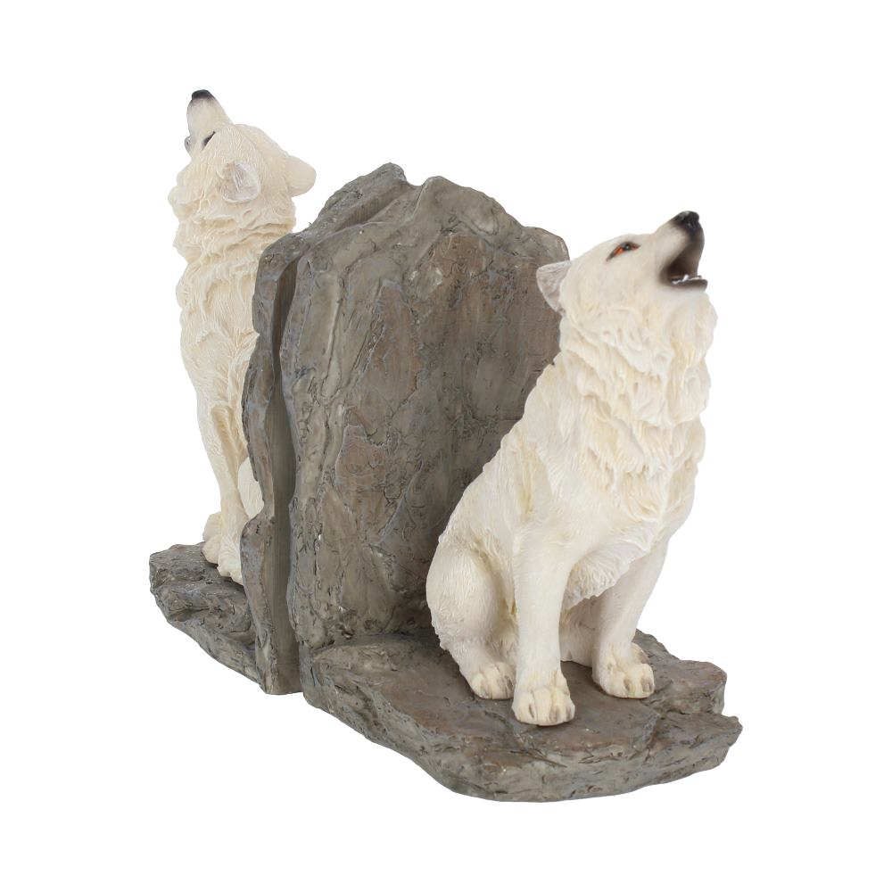 Wardens of the North White Wolf Bookends