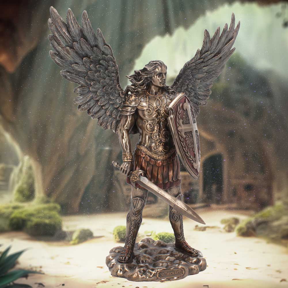 Saint Michael the Archangel Figurine Angel Ornament