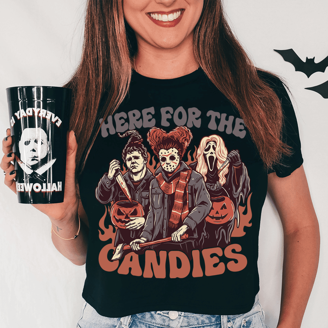 Here For The Candies Tee