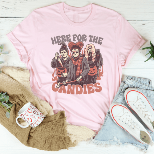 Here For The Candies Tee