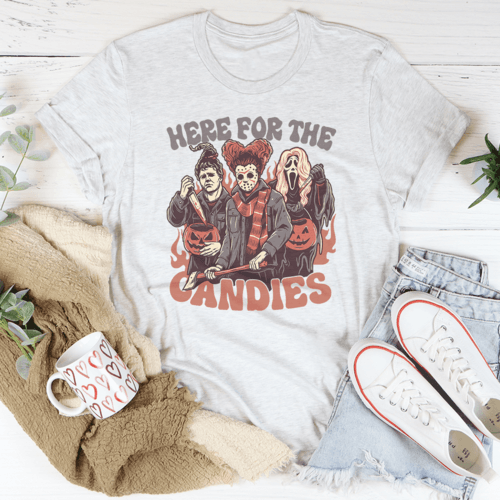 Here For The Candies Tee