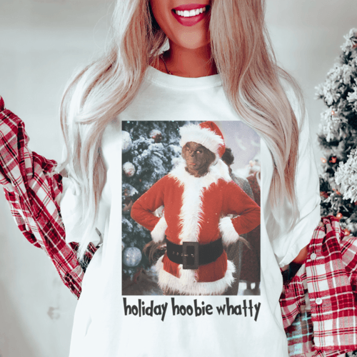 Holiday Hoobie Whatty Tee - Hollywood Box