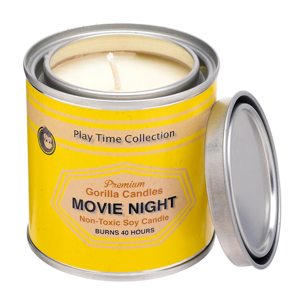 Movie Night Hot Buttered Popcorn Scent Candle