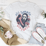 Kill Them With Kindness Halloween T-Shirt - Hollywood Box