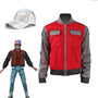 Movie Back To The Future Cosplay Jacket Jr Marlene Seamus Marty - Hollywood Box