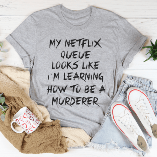 My Netflix Queue T-Shirt - Hollywood Box