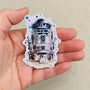 R2-D2 - Star Wars Stickers/Magnet - Hollywood Box