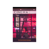 Retro Cinema Theme Poster - Hollywood Box