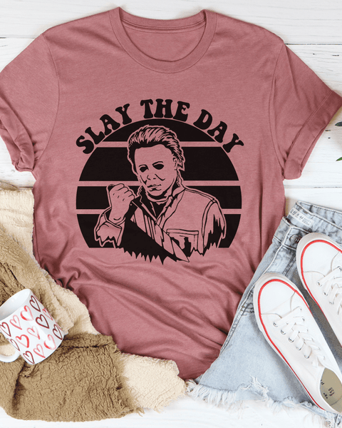 Slay The Day Tee - Hollywood Box