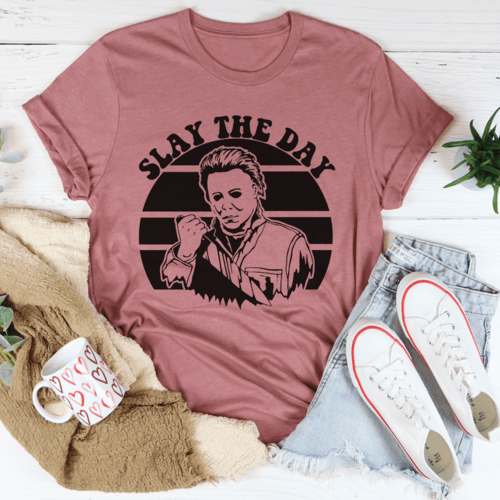 Slay The Day Tee - Hollywood Box