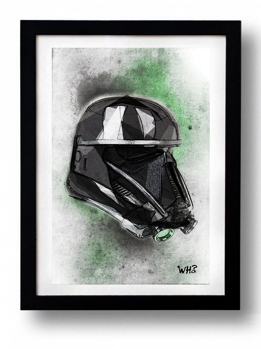 Star Wars DEATH wall art by WHO - Hollywood Box