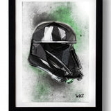 Star Wars DEATH wall art by WHO - Hollywood Box