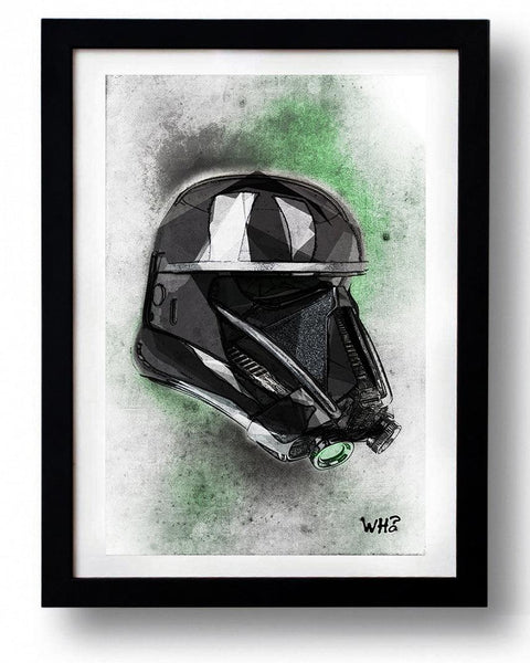 Star Wars DEATH wall art by WHO - Hollywood Box