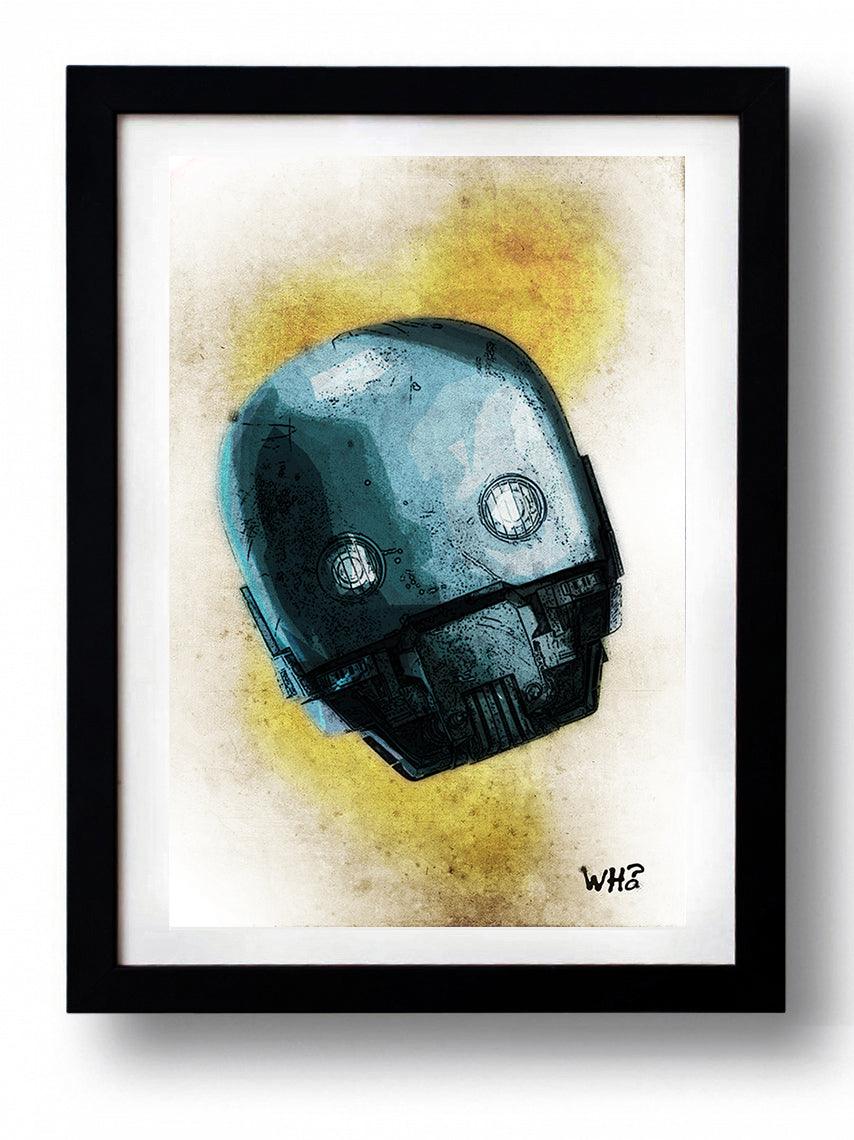 Star Wars DROID wall art by WHO - Hollywood Box