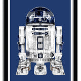 Star Wars R2-D2 wall art by Rubiant - Hollywood Box