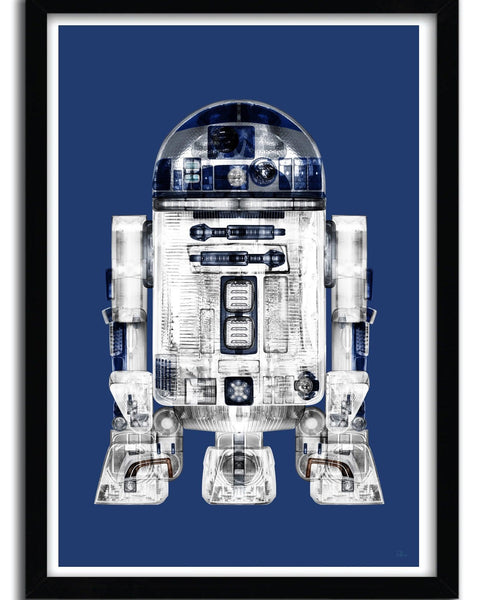 Star Wars R2-D2 wall art by Rubiant - Hollywood Box