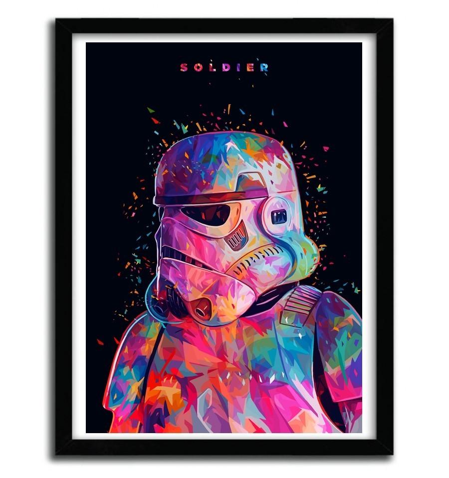 Star Wars SOLDIER wall art by Alessandro Pautasso - Hollywood Box