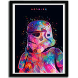 Star Wars SOLDIER wall art by Alessandro Pautasso - Hollywood Box