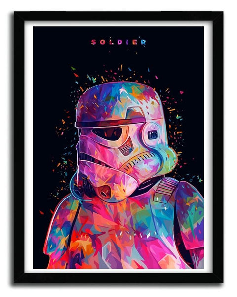 Star Wars SOLDIER wall art by Alessandro Pautasso - Hollywood Box