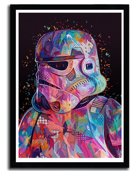 Star Wars trooper wall art by Alessandro Pautasso - Hollywood Box