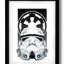 Star Wars WHITE EMPIRE wall art by Rubiant - Hollywood Box