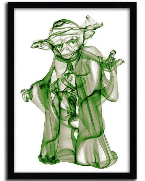 Star Wars Yoda wall art by OCTAVIAN MIELU - Hollywood Box