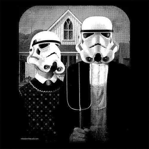 Star Wars American Gothic Graphic Tee