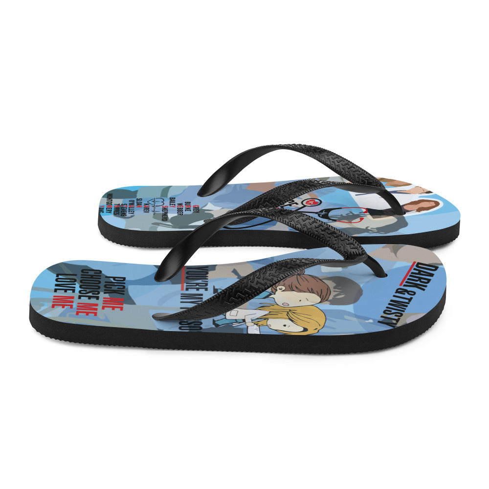 Grey's Anatomy Flip-Flops – "You're My Person"