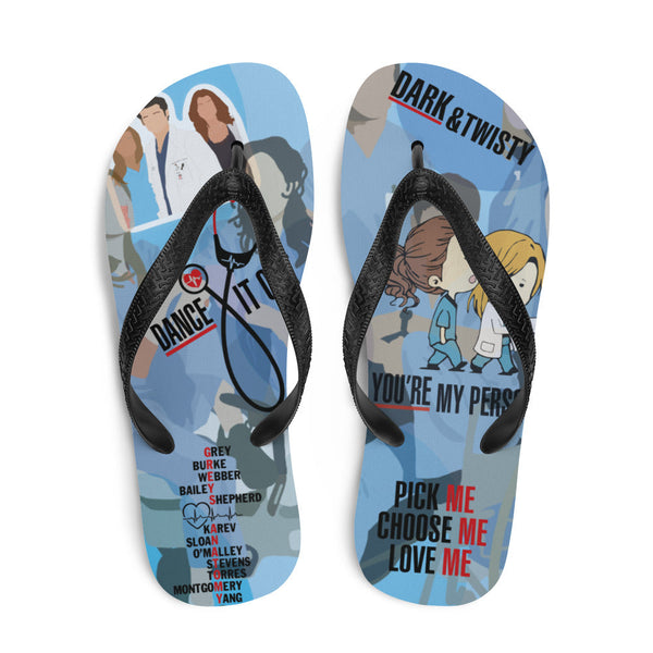 Grey's Anatomy Flip-Flops – "You're My Person"