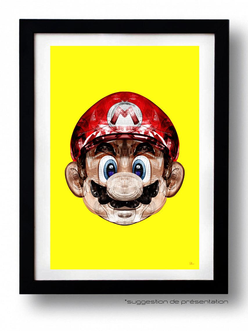 SUPER MARIO wall art by Rubiant - Hollywood Box