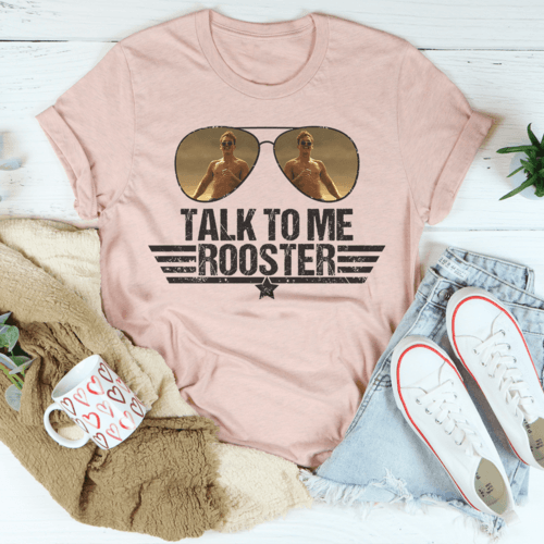 Talk To Me Rooster Tee - Hollywood Box