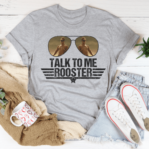 Talk To Me Rooster Tee - Hollywood Box