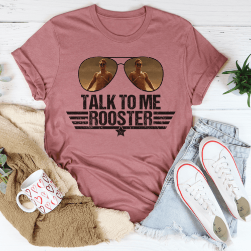 Talk To Me Rooster Tee - Hollywood Box