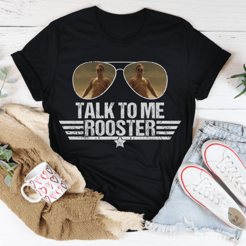 Talk To Me Rooster Tee - Hollywood Box